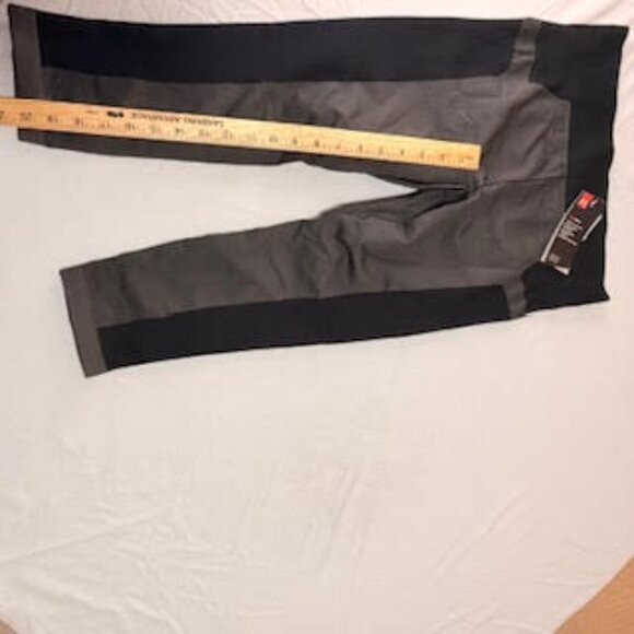 🔥 Under Armour HeatGear Compression Leggings | Black Gray | Women’s Large (L) - Picture 7 of 8